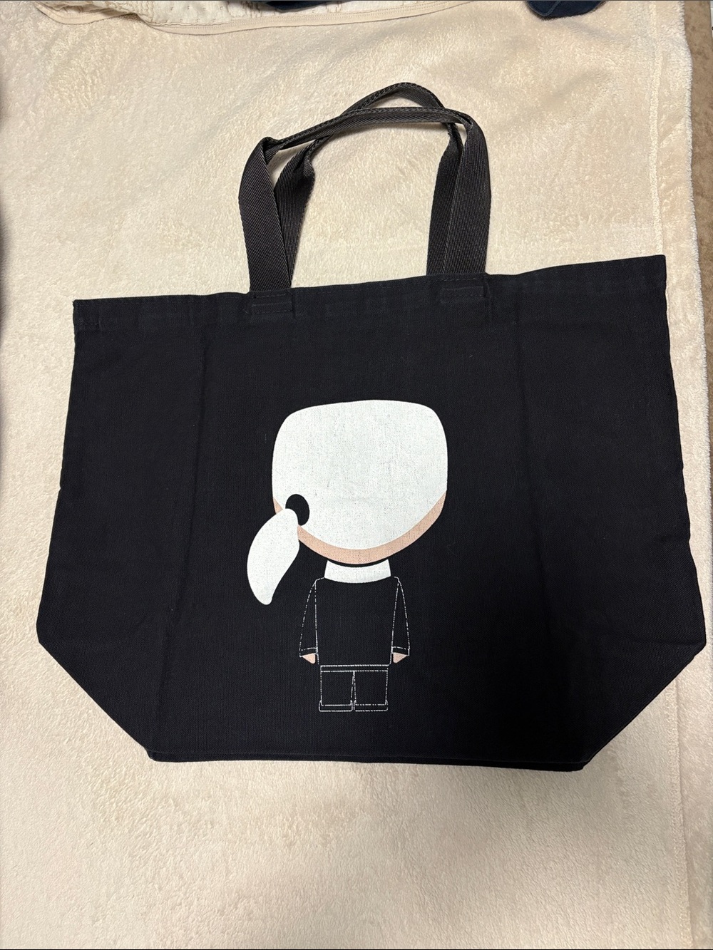 Karl Lagerfeld black tote bags - Picture 2 of 2